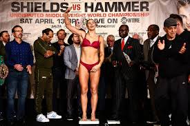 The biggest fight in women's boxing history claressa shields vs christina hammer. Claressa Shields Christina Hammer Weigh In Results And Photo Gallery The Ring
