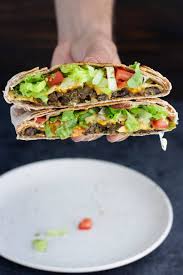 Spread sour cream over each shell, then top with lettuce, tomato, and cheeses. Vegan Crunchwrap Supreme Stacey Homemaker