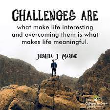 Challenges Define Us Personal Motivation Challenges Subconscious Mind