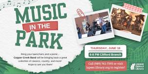 Music in the Park with Copper Creek Band