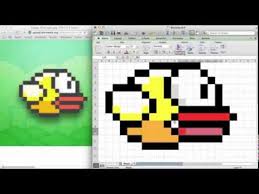 Create A Flappy Bird Pixel Art On Excel Youtube Search by topic, author or medium to find the perfect article, video, image or book for you. create a flappy bird pixel art on excel