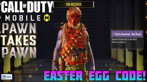 You can use these codes to get a lot of free items / cosmetics in many roblox games. Cod Mobile Easter Egg Codes How To Find And Redeem Ginx Esports Tv