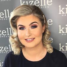 Glam wave for Aine ✨#pincurls #fullglam #hair #hairstyles #vintagehair  #curls #blondehair #blondes #kizellehairdressing #bykarla