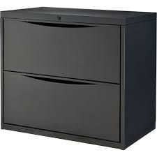 Vasagle rolling file cabinet, mobile office cabinet on wheels, with 2 drawers, open shelf, for a4, letter size, hanging file folders, industrial style, rustic brown and black uofc71x. Interion 2 Drawer Premium Lateral File Cabinet 30 W X 18 D X 28 H Black 252590bk Globalindustrial Com