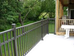 Choose trex signature® aluminum posts (which include a cap and skirt) for steps 1 & 2 and pair with a rail and baluster kit or a rail and rod kit (step 3). Avon Aluminum Deck Railing
