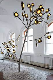 Bocci Has Filled Its Headquarters With Room Sized Installations Glass Lighting Studio Lamp Indoor Floor Lamps