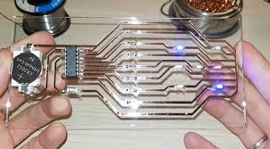 Creating Easy Glass Circuit Boards At Home In 2020 Circuit Board Electronic Circuit Projects Printed Circuit Board