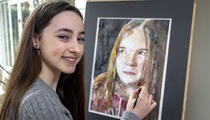 Project 13: Comberton Village College pupil Rowan Briggs Smith paints 13  fellow 13-year-olds