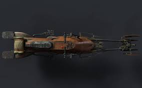 Artstation Star Wars Speeder Bike Fan Art Dan Dunford