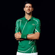 To honor this partnership, lacoste created a special 'novak djokovic' collection, that will wear the serbian tennis player in all four grand slam tournament, other than all the official occasions. Buy Lacoste Novak Djokovic Polo Men Dark Green White Online Tennis Point