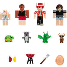 Redeem this code and get 70 free bucks; Amazon Com Roblox Celebrity Collection Adopt Me Backyard Bbq Four Figure Pack Includes Exclusive Virtual Item Toys Games