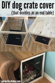 Diy Dog Crate Cover Dog Crate Cover Dog Crate Furniture Diy Dog Kennel