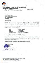 10 Contoh Surat Resmi Permintaan Data Untuk Berbagai Instansi