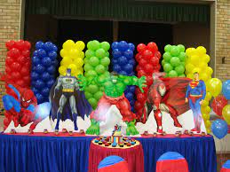 Looking for super deals on super party decorations? Superheroes Birthday Party Ideas The Application Of Superhero Themed Birthday Party Chocolat Superhero Birthday Party Superhero Theme Party Superhero Party