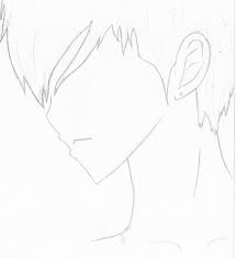 Some long male hairstyles can be drawn pretty much the same as female. Pecintaanime11 Anime Hairstyles Side View