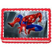 If yes, honour your child's madness with spiderman cake that will be a true delight for him. Spiderman Edible Frosting Cake Topper 1 4 Sheet Walmart Com Walmart Com