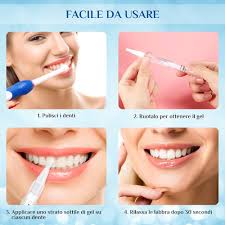 Penna Sbiancamento Denti, Kastiny 4Pcs Indolore Kit Sbiancante Denti  Professionale, Non Sensibile Gel Sbiancanti Denti, Rimuove le Macchie  Dentali, Sorriso più Luminoso : Amazon.it: Salute e cura della persona