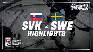 Slovakia vs sweden january 2, 2018 at harborcenter in. Game Highlights Slovakia Vs Sweden May 12 2018 Iihfworlds 2018 Youtube