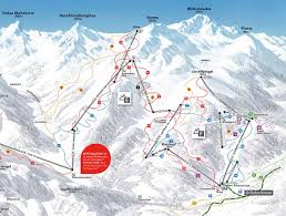 3 types of saalbach map. Fieberbrunn Piste Map J2ski