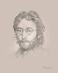 John Lennon Portrait Drawings for Sale