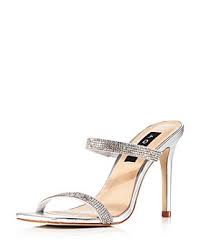 Maybe you would like to learn more about one of these? Silver Strappy Heels Bloomingdale S