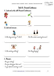 Maybe you would like to learn more about one of these? Grammar Exercises With Pictures Present Continuous 1