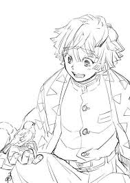 pin by michiko on アニメ 塗り絵 anime character drawing slayer anime drawing anime bodies