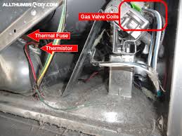 On your appliance you will find both a strike and a catch. Whirlpool Duet Gas Dryer How To Fix Low Heat No Heat Problem Allthumbsdiy Com