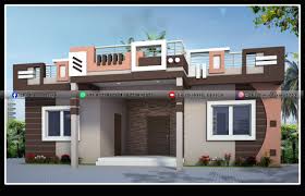 Home front view indian style 70+ two storey house with terrace design front design of double story house | new house design in kerala style 30 50 house plans east facing two story house plans with balconies Simple Village Single Floor Home Front Design Delightfulandcurious