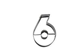 Noun, a cookie cutter | cookie cutters . Number 6 Or 9 Cookie Cutter Stainless Steel