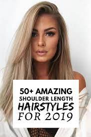 50 Amazing Shoulder Length Hairstyles For 2019 Women S Fashionizer Hair Styles Long Hair Trends Rebonded Hair