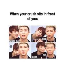I Dont Understand Because My Crush Half A Country And An Ocean Away From Me Therefore He Never Sits In Front Of Bts Memes Hilarious Bts Memes Bts Bangtan Boy
