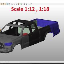 This post is for a downloadable stl. Download Stl File Toyota Tacoma 2020 Access Cab Body For Print 3d Printer Template Cults