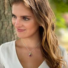 Vintage Old Silver Red Jewelry