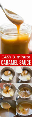 Milk, margarine spread, evaporated cane juice, vanilla extract and 3 more. Easy Caramel Sauce Recipe Natashaskitchen Com