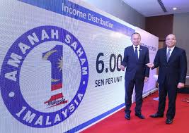 Ingin dapat passive income dari saham? Agihan Pendapatan As 1malaysia 6 Sen Seunit