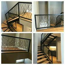 Corrimao Em Ferro Preto Fosco E Cordas Coloridas Decor Stairs Home