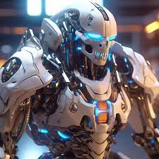Skull nousr robot, armored, stealth…» — создано в Шедевруме