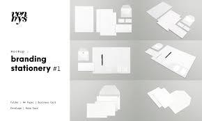 Download Minimal Branding Stationery Mockup Free Design Resources
