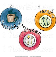 Search more high quality free transparent png images on pngkey.com and share it with your friends. Breakfast Lunch And Dinner Clipart Clip Art Bay