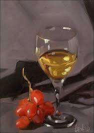 How To Paint A Wine Glass Or Any Clear Glass Using Oil Paint Wine Painting Oil Painting Tips Oil Painting Techniques