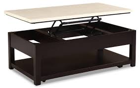 Some furniture is meant to put craftsmanship on prominent display, and this is one proud example. Sicily Coffee Table With Lift Top And Casters Beige The Brick