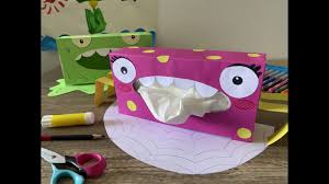 Boites a mouchoirs nicolette 2012. Diy Enfant Decorer Une Boite A Mouchoirs En Carton