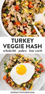 Paleo And Whole30 Ground Turkey Hash With Squash And Peppers Recipe In 2020 Ground Turkey Recipes Healthy Healthy Turkey Recipes Ground Turkey Recipes Easy