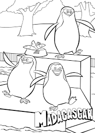 Penguin coloring pages are fun for kids to imagine diving into the cold world of the antarctic. Madagascar Relax And Rejoice Together Disney Coloring Pages Penguin Coloring Pages Coloring Pages
