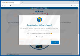 Cody boyd has seen more than one such offer on her phone. How To Remove Congratulations Walmart Shopper Pop Up Scam Virus Removal Guide Updated