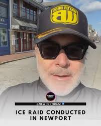 We’ve have spoken to an eye witness and received reports of masked federal  agents conducting an ICE raid this morning in Newport. , More details as we  get them. , #newportri #newportbuzz #ice ...