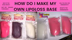 Weigh out all of the ingredients ahead of time. Life Of An Entrepreneur Ep 35 How I Make My Own Lipgloss Base Not Tkb Trading Versagel Youtube