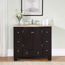Select from a wide variety of bathtubs online. 40 Inch Single Sink Espresso Bathroom Vanity With Travertine