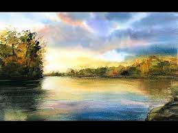 Ontario lake painting aceo original art great lake watercolor 2,5 by 3,5 sunset landscape small painting by nadja nenakhova artbynadjapainting 5 out of 5 stars (3) sale price $9.60 $ 9.60 $ 12.00 original price $12.00 (20% off. 458 Lake Painting Watercolor Demonstration Youtube Lake Painting Watercolor Landscape Watercolor Lessons